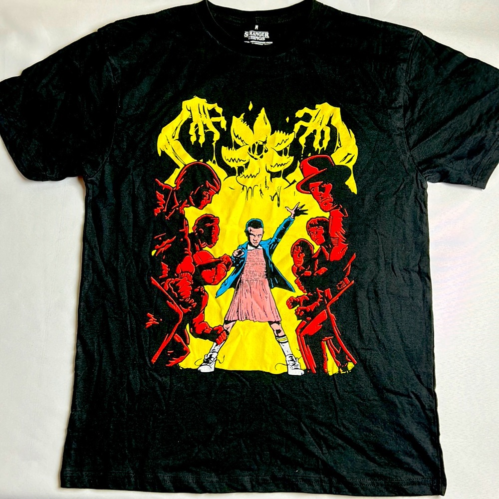 Stranger Things theme T shirt